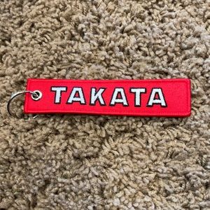 Takata Go For Green Key Chain